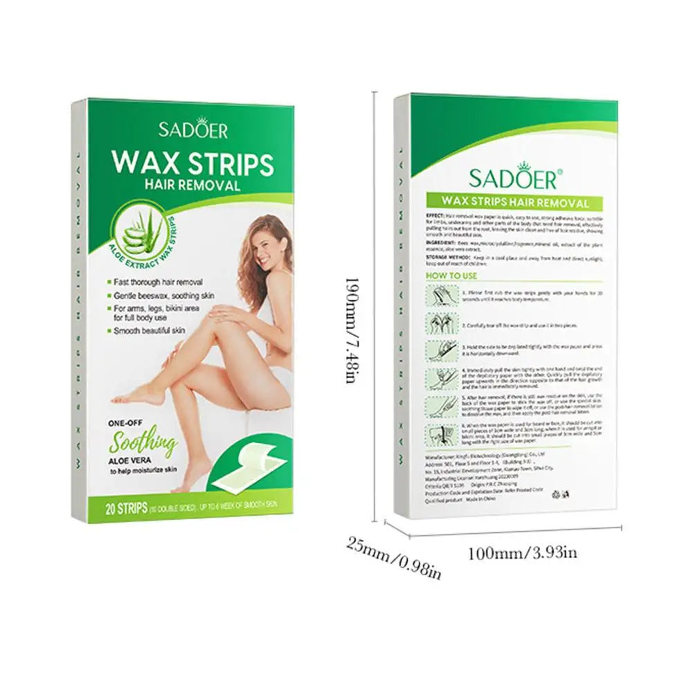 Hair Removal Wax Strips