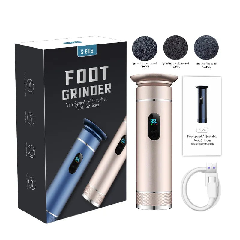 Aluminum Alloy Electric Foot Grinder