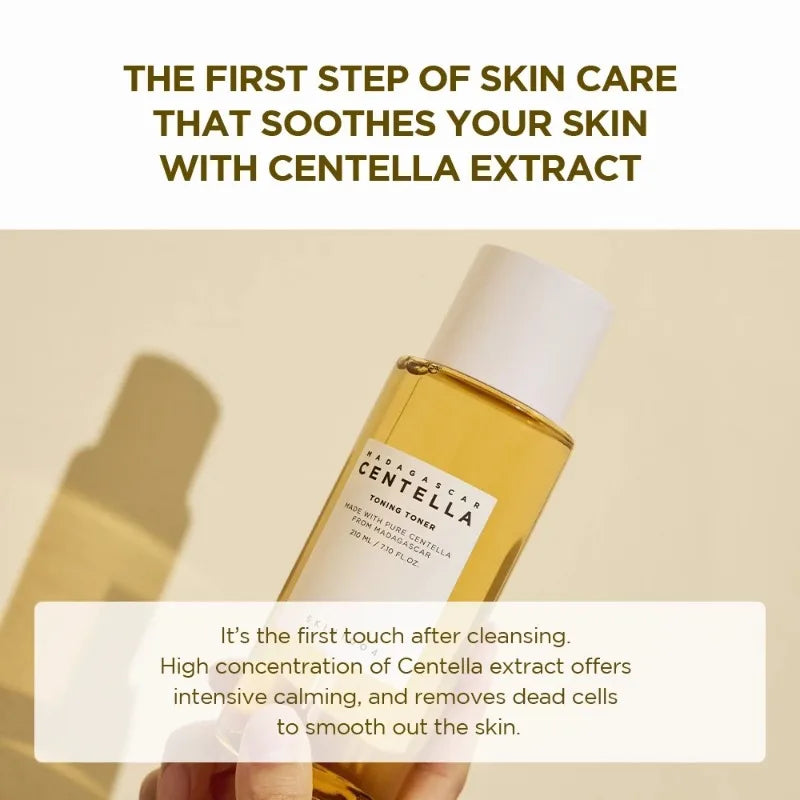 Korean Centella Toner, Oil & Serum Set