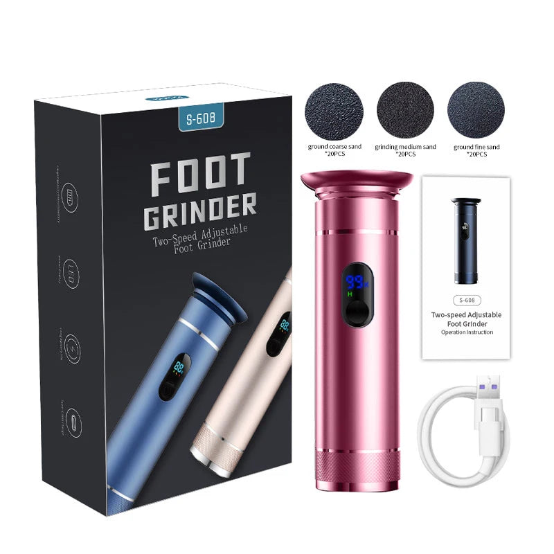 Aluminum Alloy Electric Foot Grinder