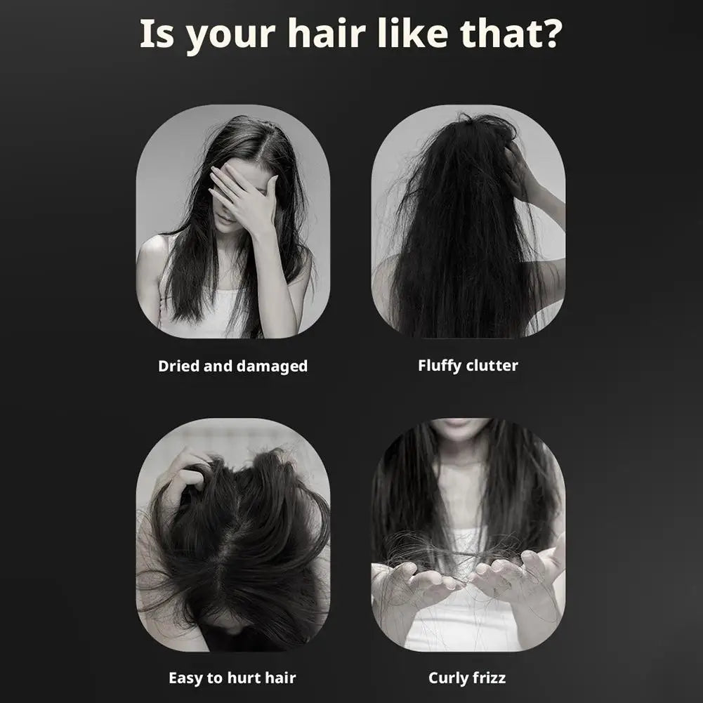 Wireless Hair Straightener Brush