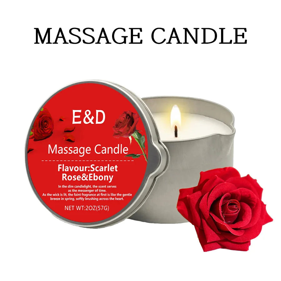 Massage Oil Aromatherapy Candle