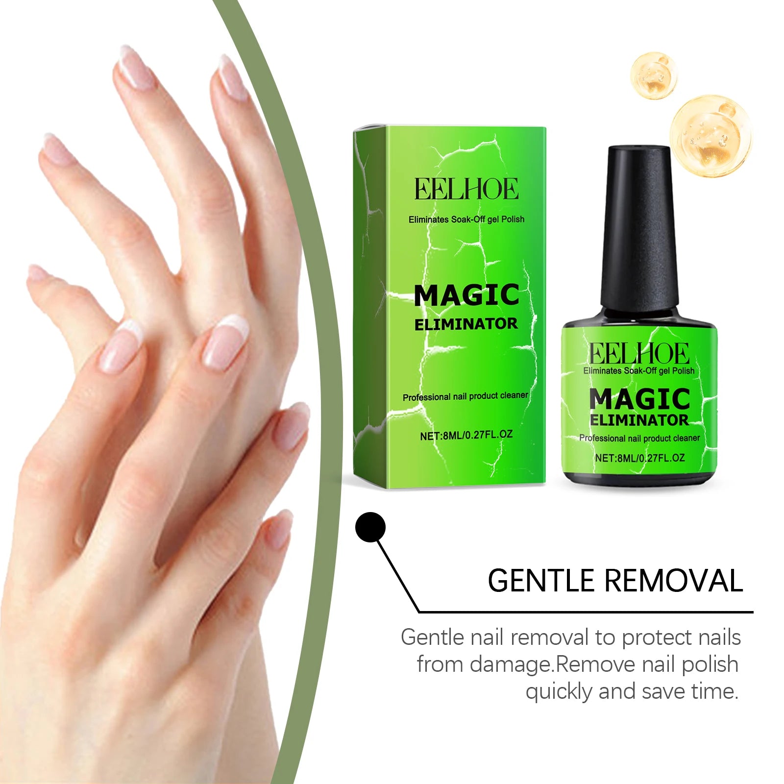 Magic Remover Nail Polish Harmless