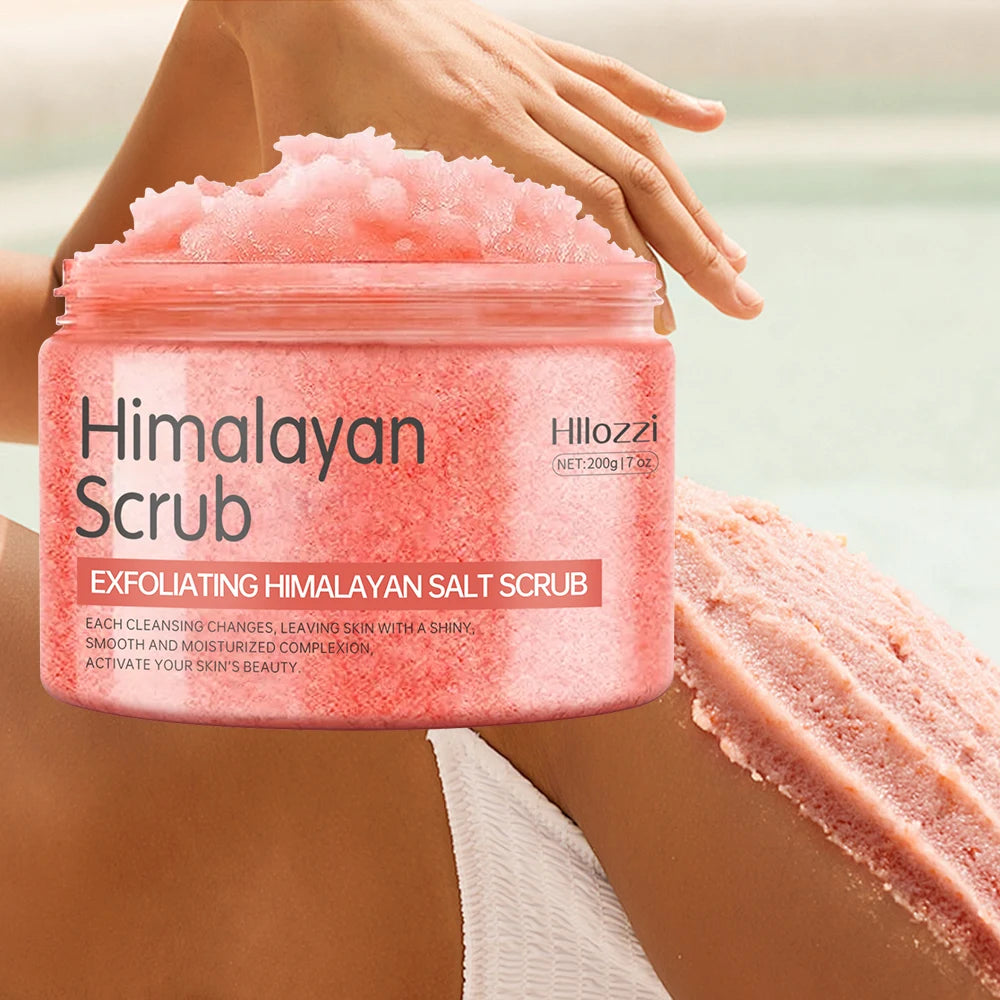 Himalayan salt scrub for skin