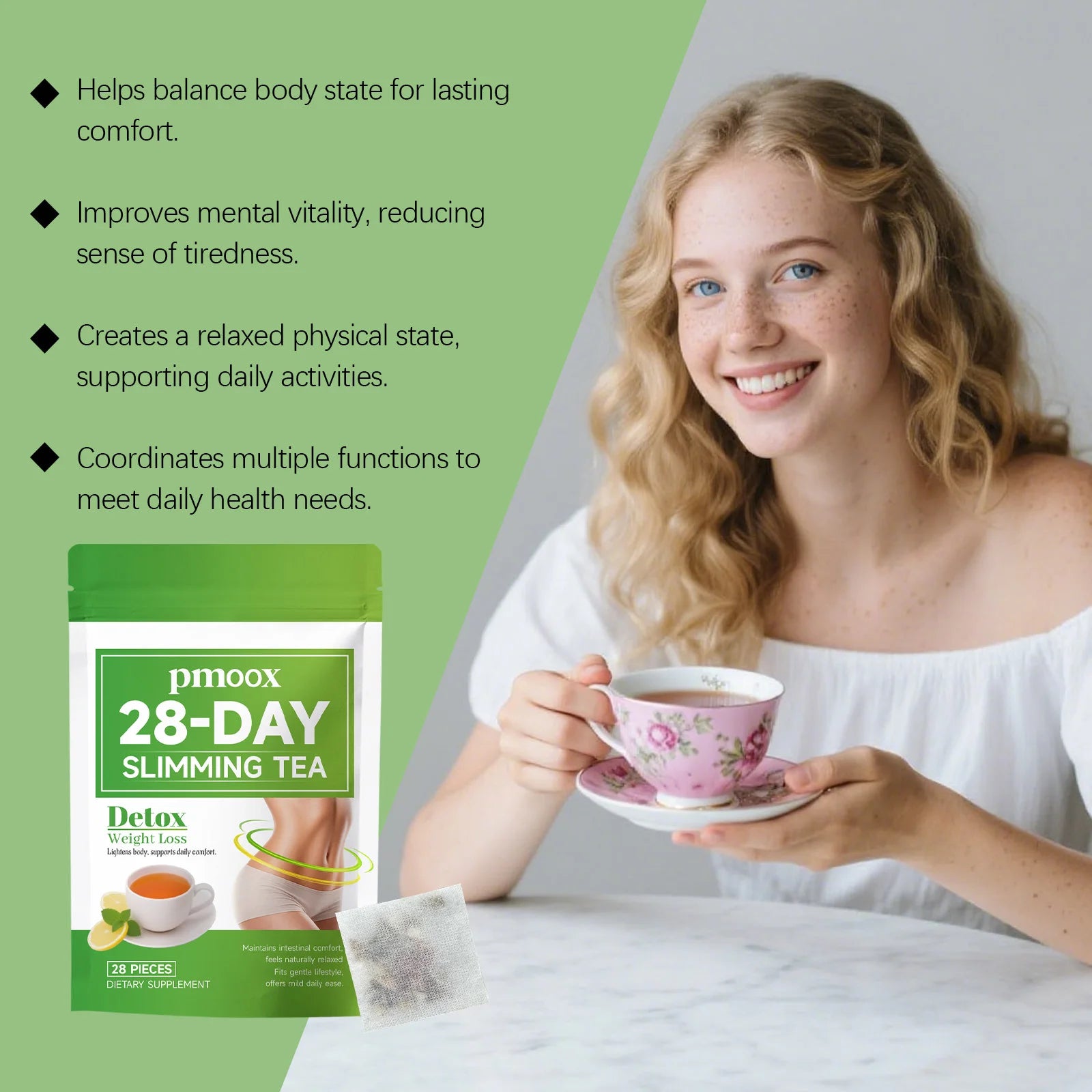 Premium Organic Herbal Slimming Tea