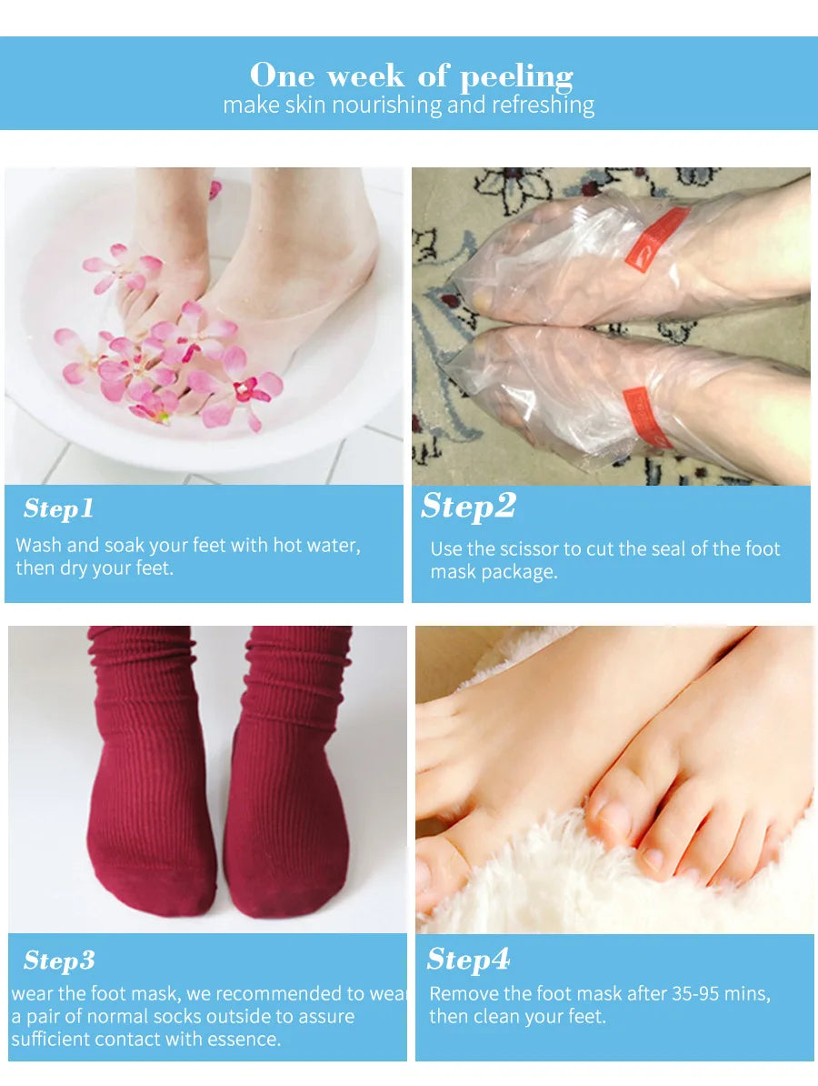Foot Masks Pedicure Socks