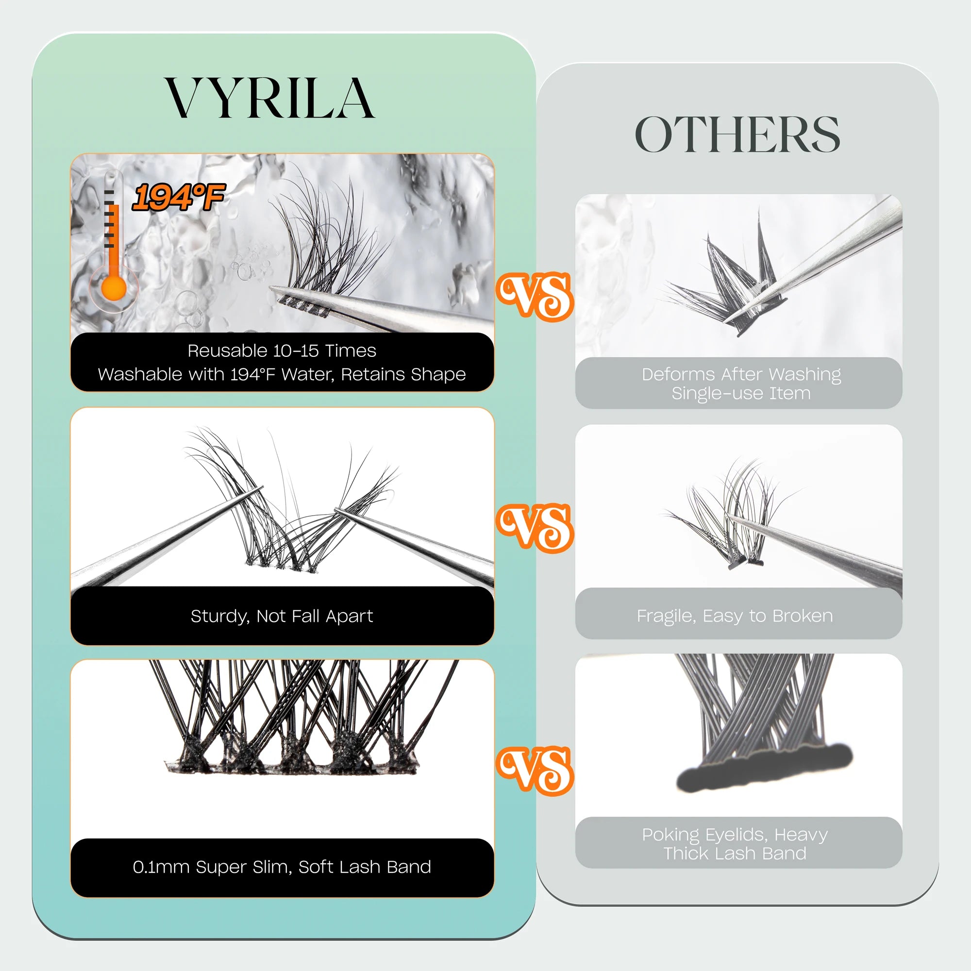 Thin Band Resuable Natural Lashes