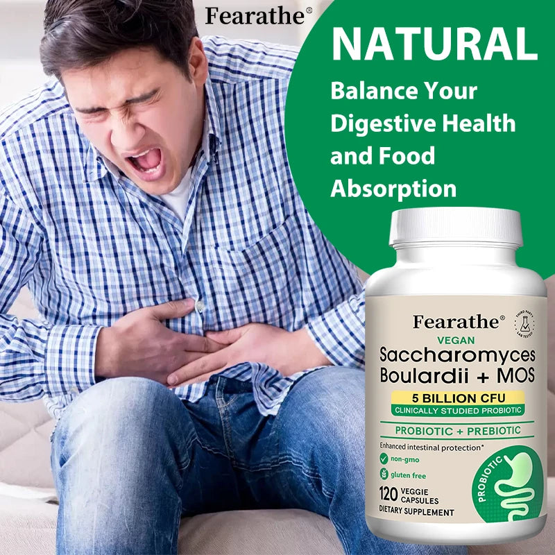 Saccharomyces Boulardii & MOS Supplement