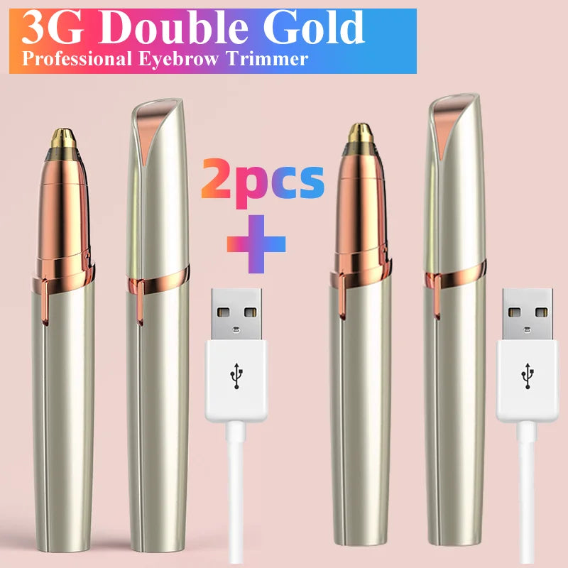 Electric Eyebrow Trimmer & Mini Epilator