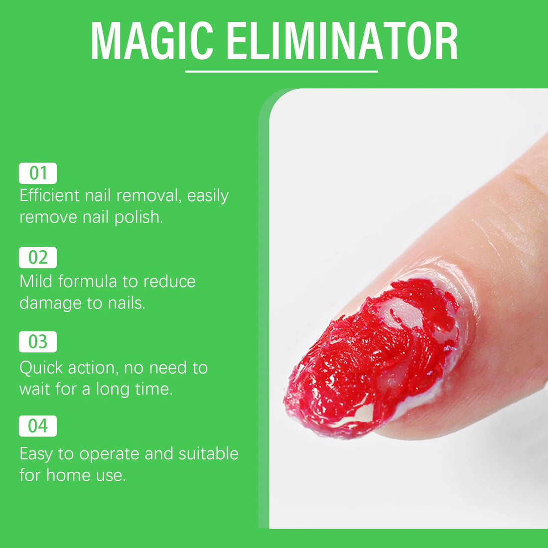 Magic Remover Nail Polish Harmless