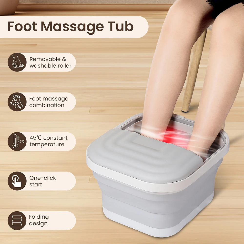 Portable Thermostatic Foot Massage Tub