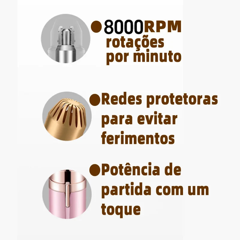 Electric Eyebrow Trimmer & Mini Epilator