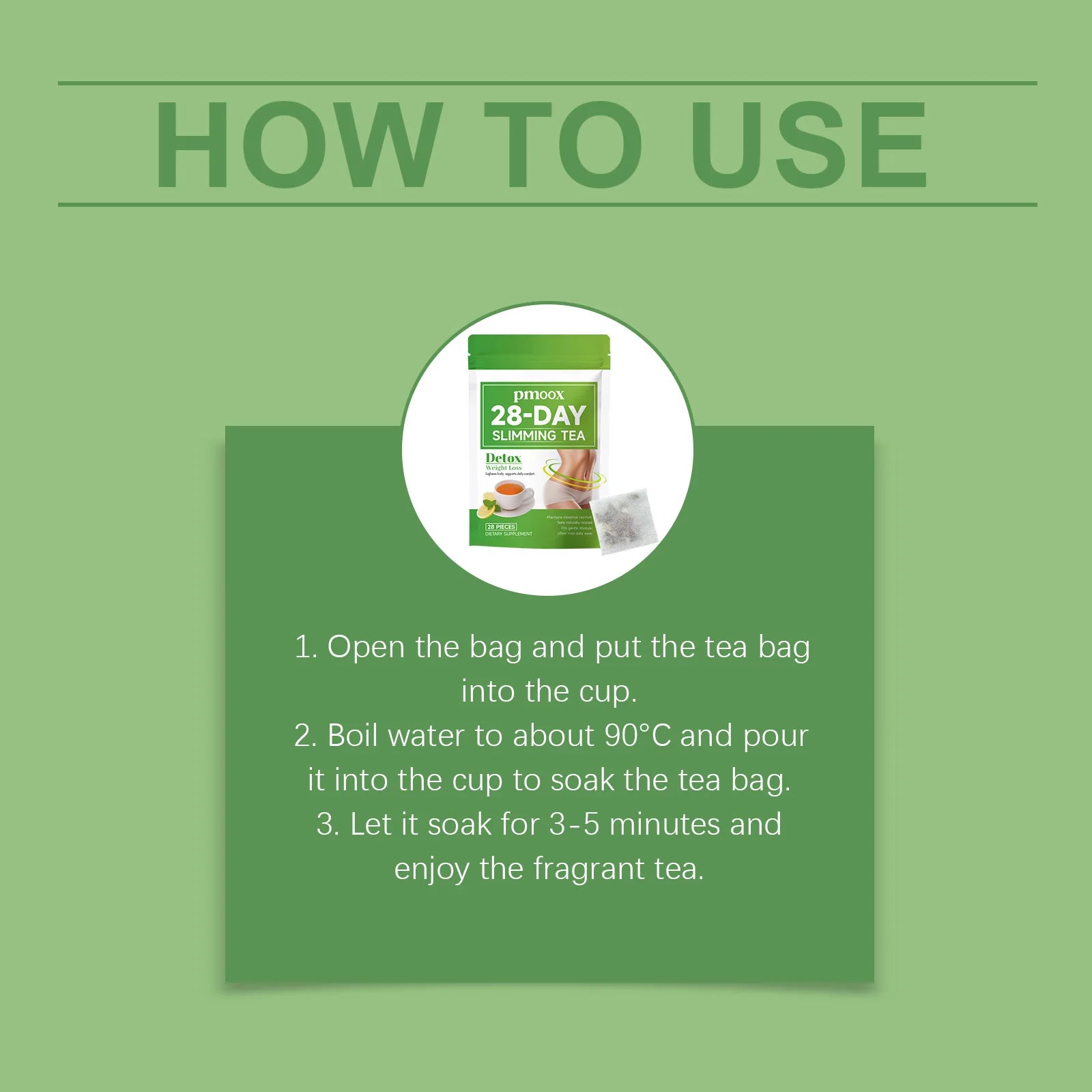 Premium Organic Herbal Slimming Tea