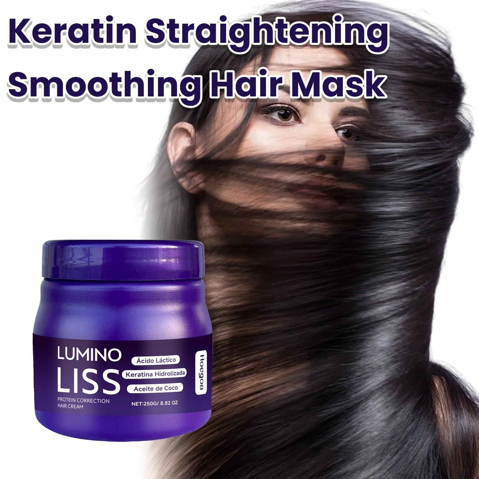 Keratin Deep Repair Mask for Damaged Hair