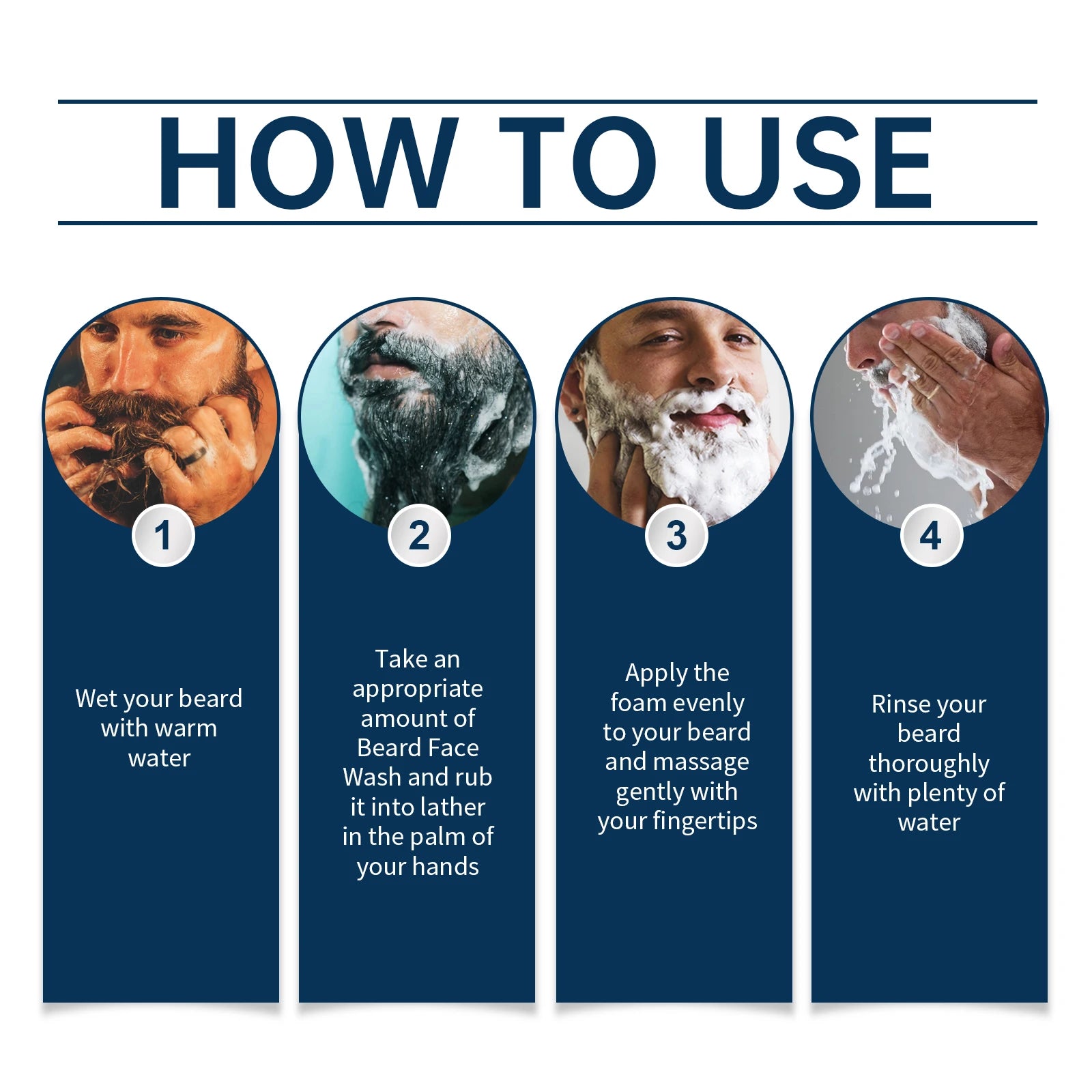 Sandalwood Oil Beard Shampoo