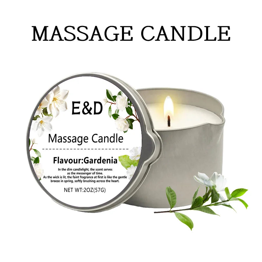 Massage Oil Aromatherapy Candle