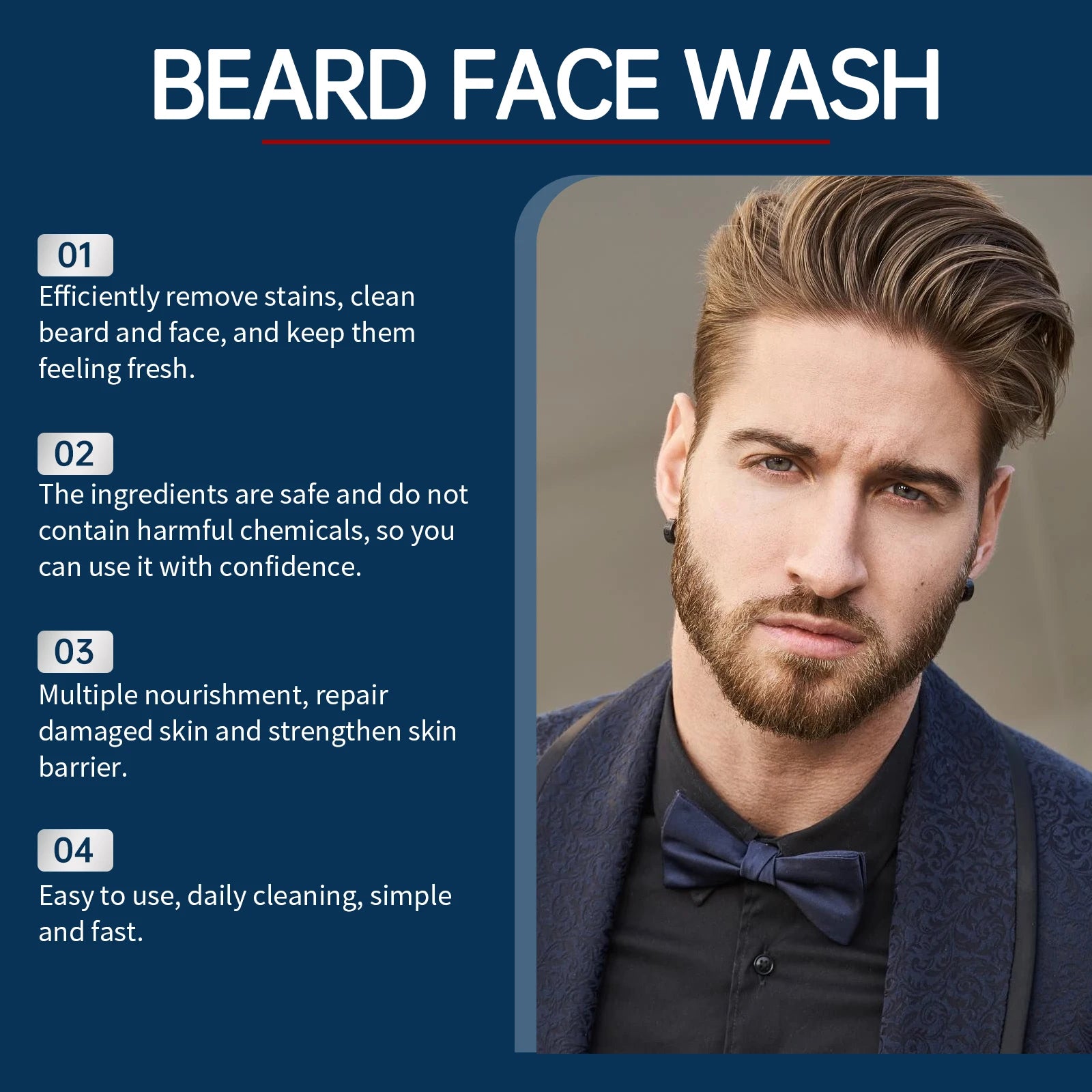 Sandalwood Oil Beard Shampoo