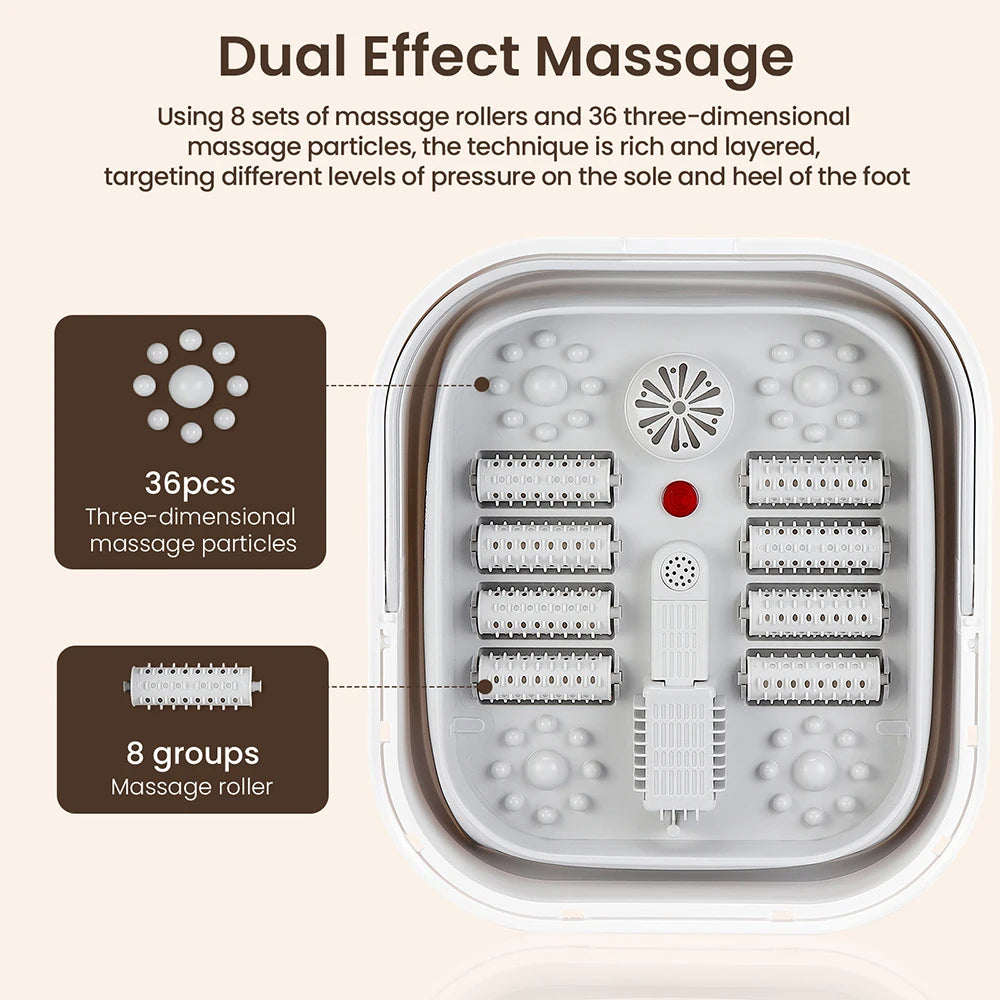 Portable Thermostatic Foot Massage Tub