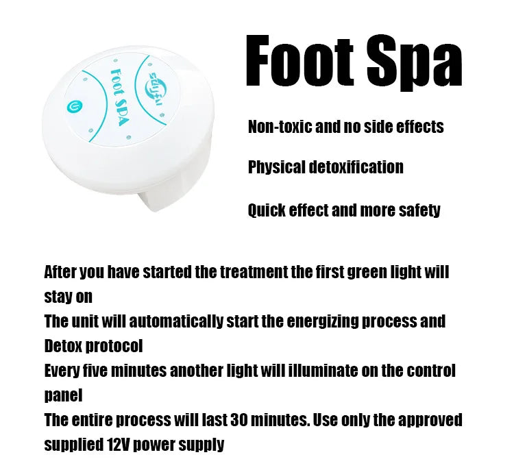 Detox Ion Electric Foot Spa Machine