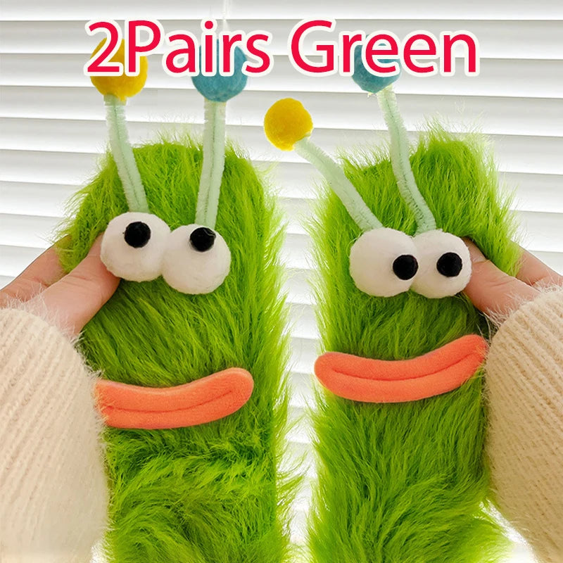 Funny Monster Socks Women