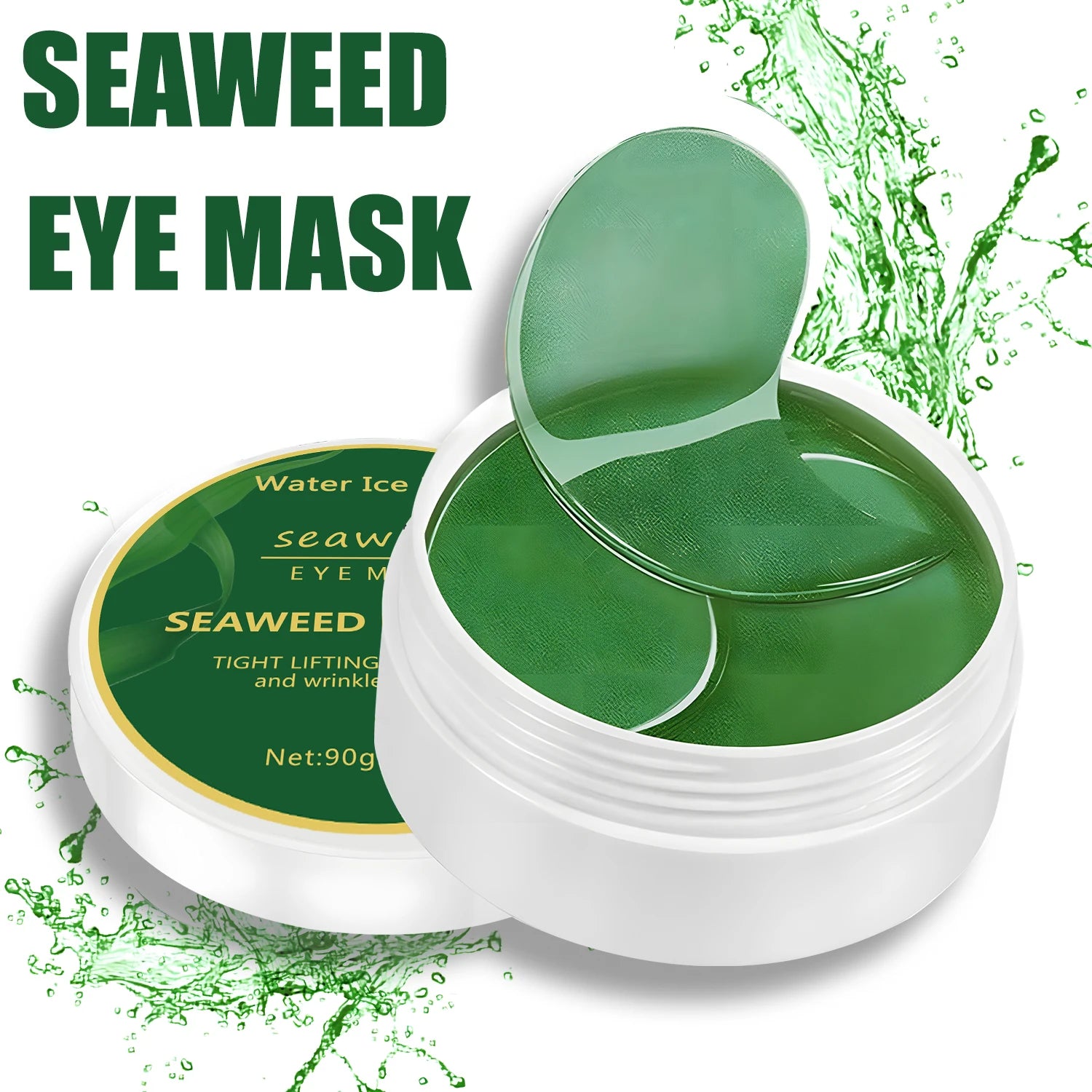 Seaweed hyaluronic acid eye mask