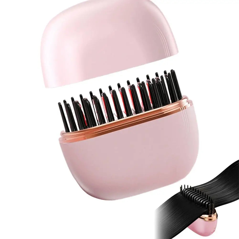 Wireless Hair Straightener Brush