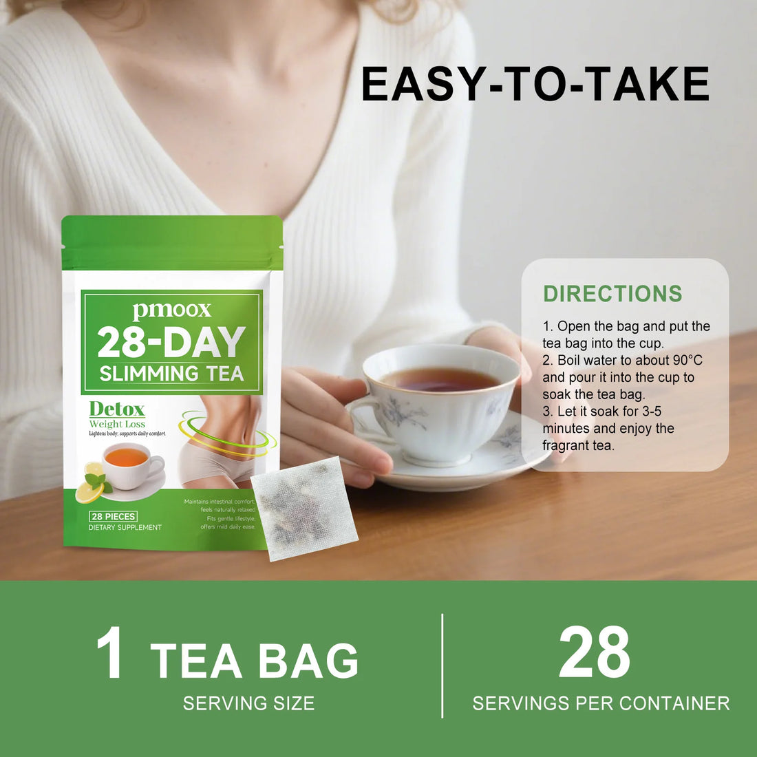 Premium Organic Herbal Slimming Tea