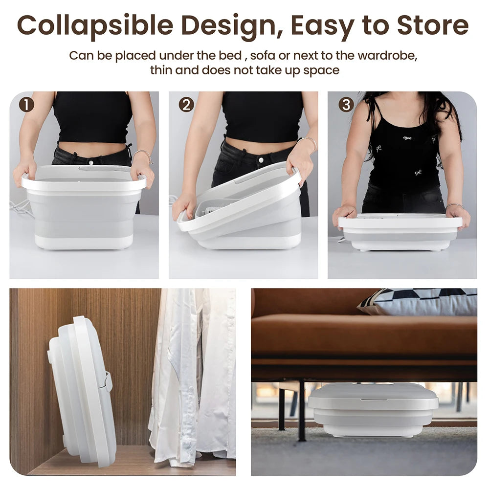 Portable Thermostatic Foot Massage Tub