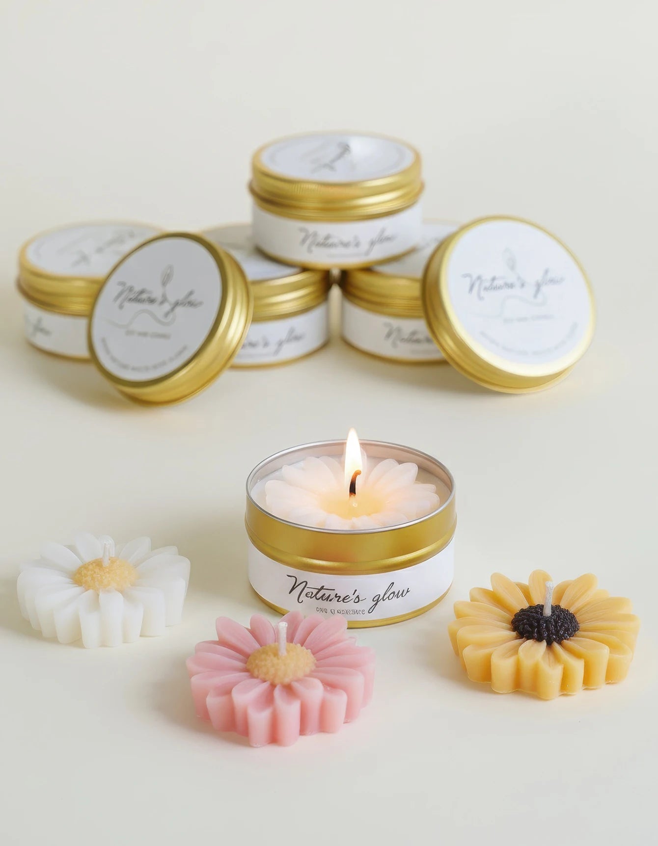 Chamomile Scented Soy Wax Candle