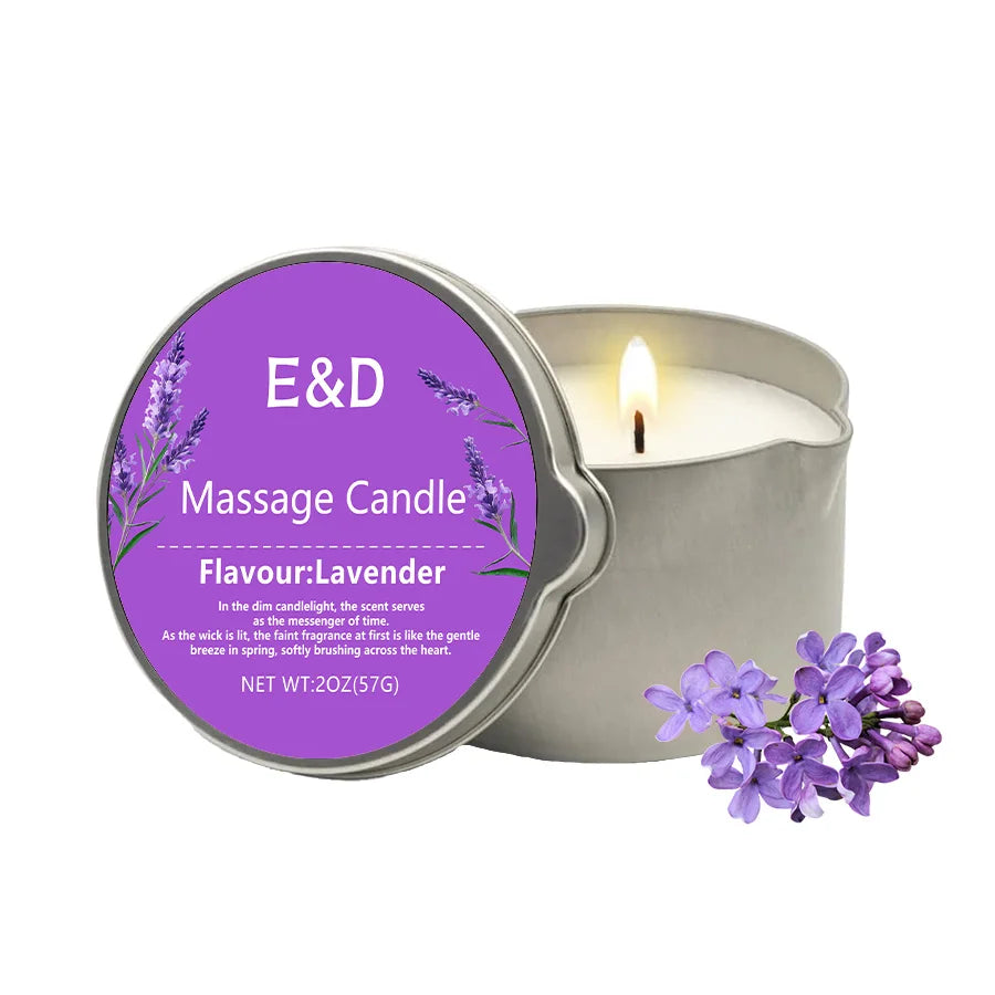 Massage Oil Aromatherapy Candle