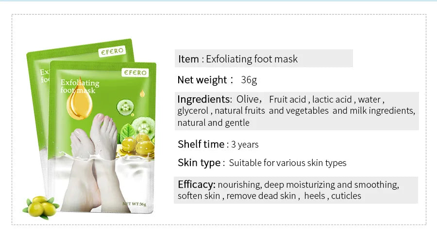 Foot Masks Pedicure Socks