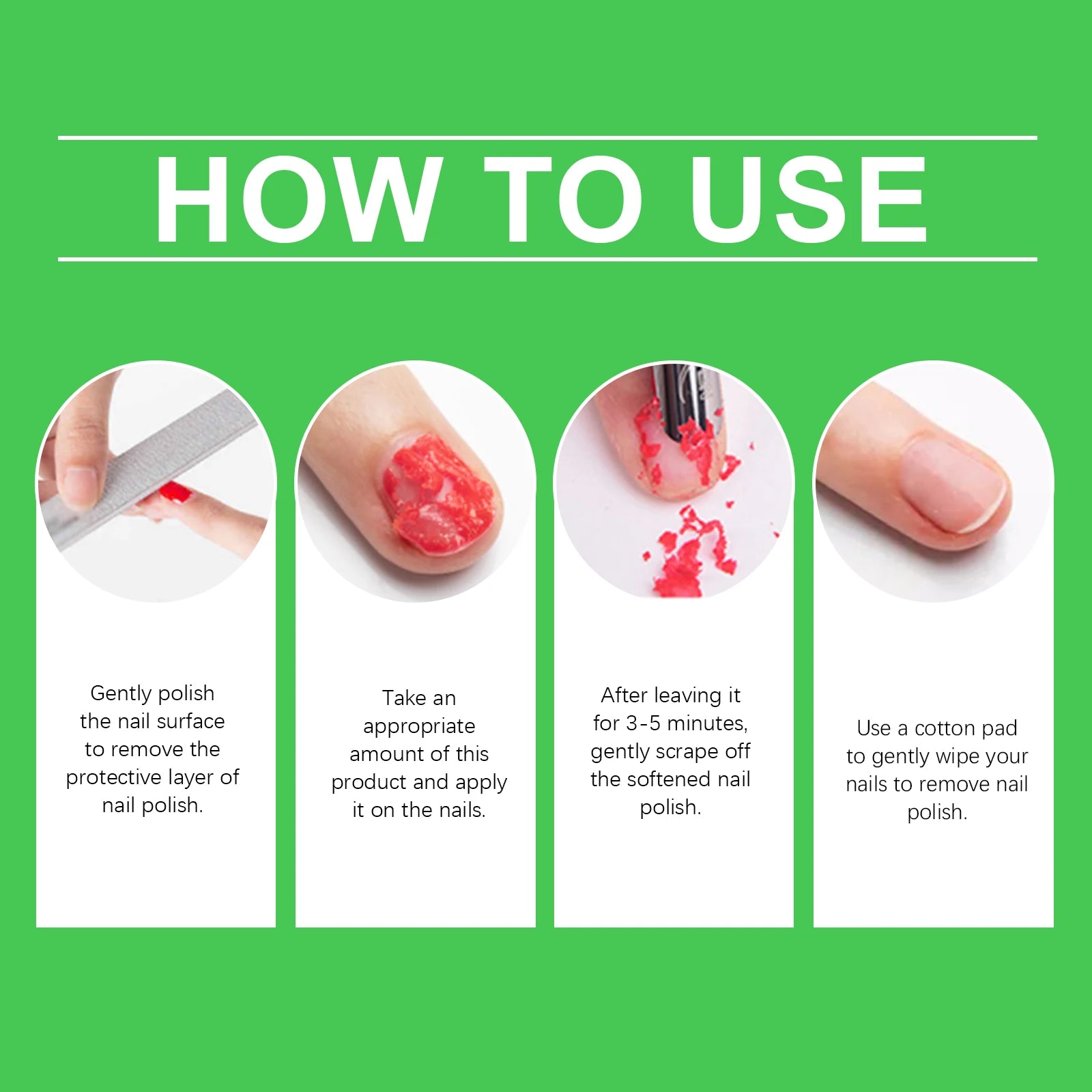 Magic Remover Nail Polish Harmless